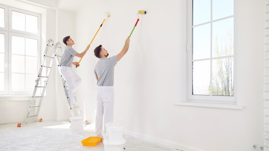 Professional villa painting in Dubai Marina with premium finishes