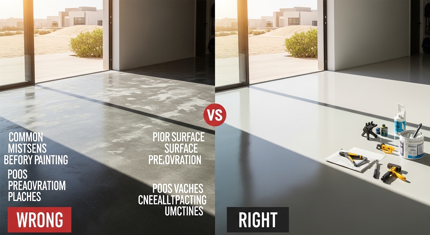 Epoxy Flooring Mistakes to Avoid Before Painting Your Dubai Floor