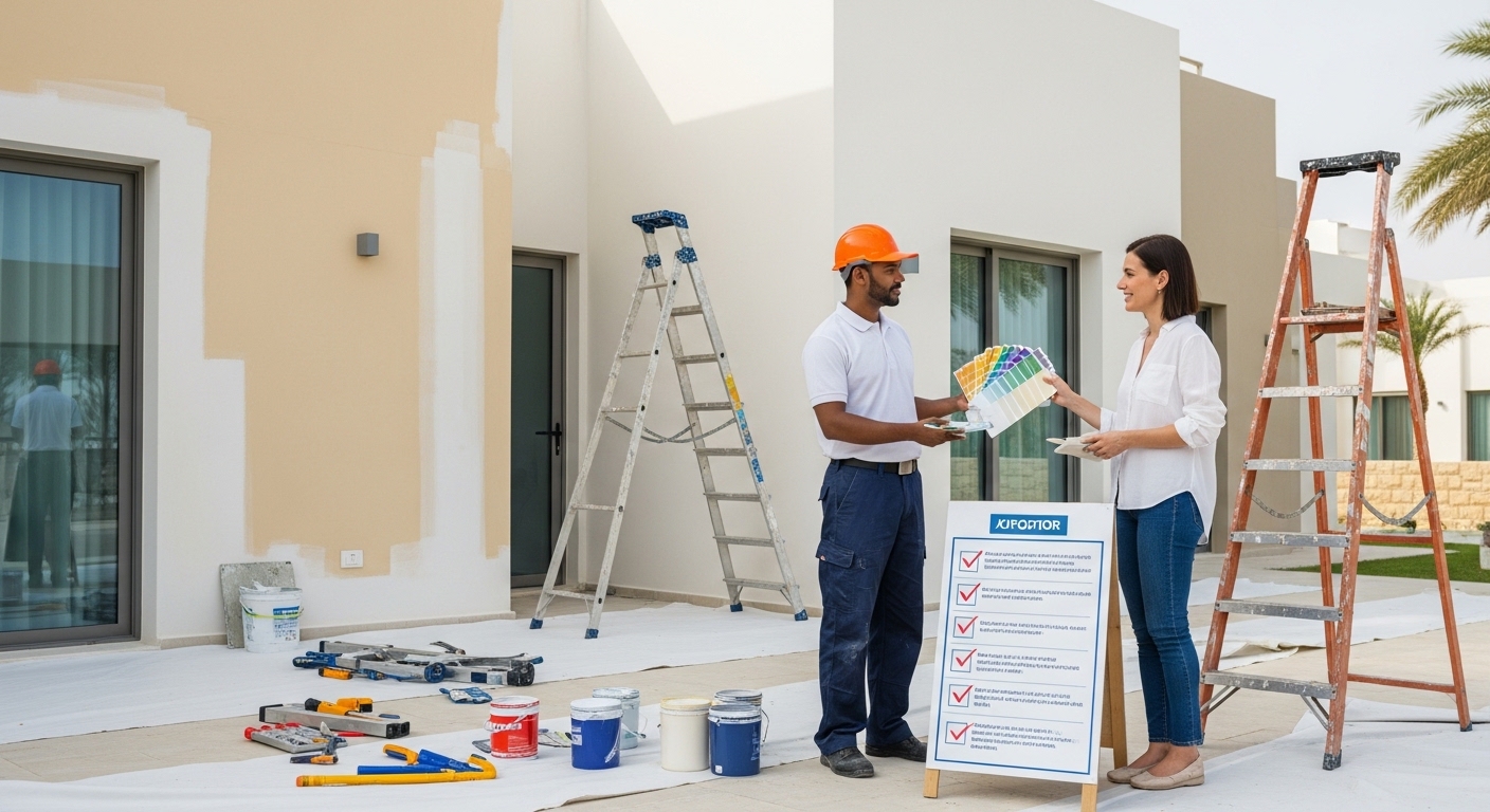 A Beginner’s Guide to Villa Painting Services in Dubai
