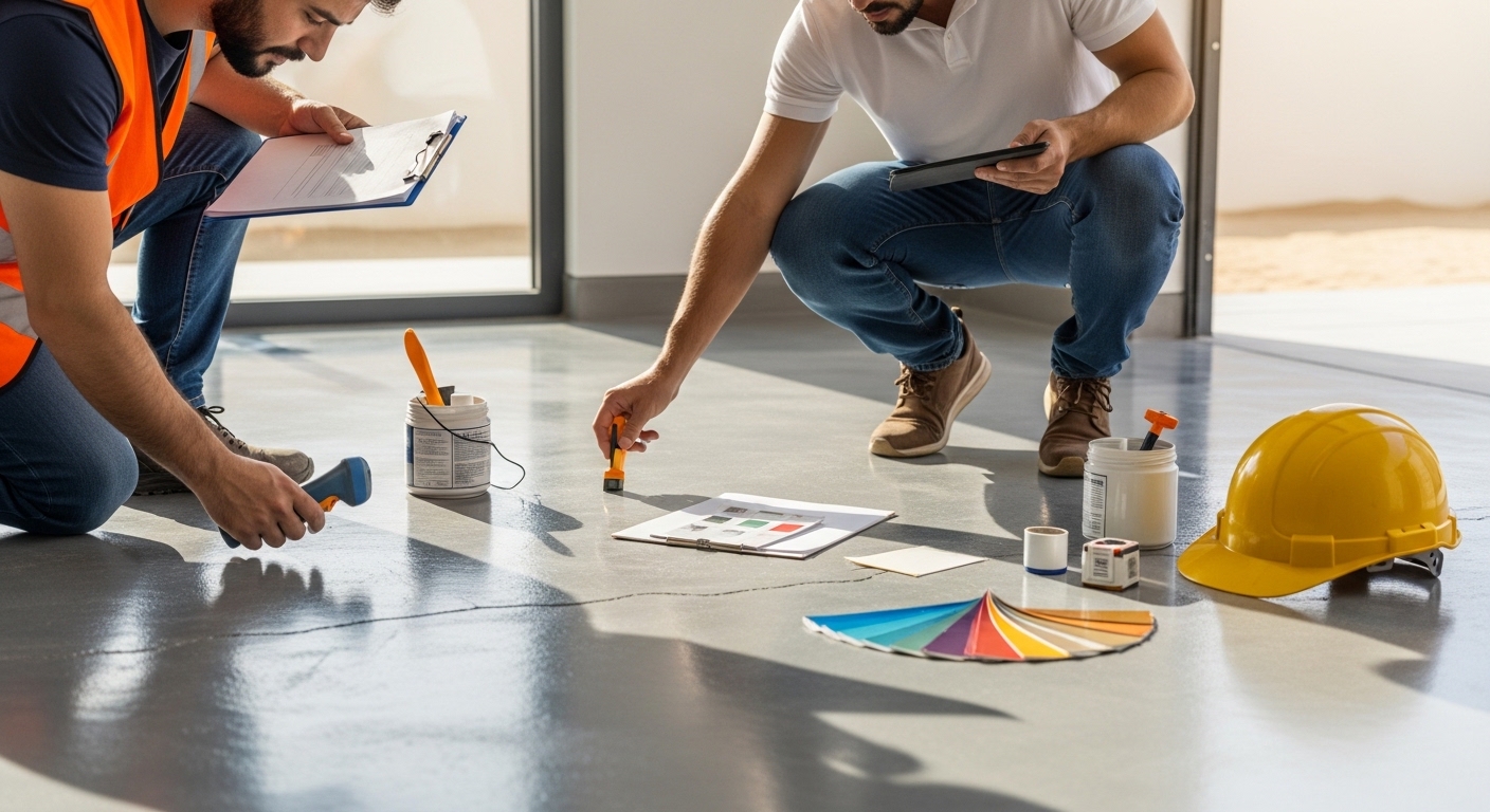 Things to Check Before Booking Epoxy Floor Painting in Dubai
