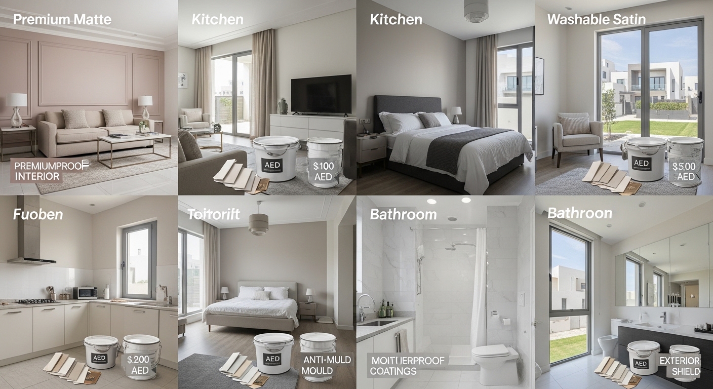 Best Paint Types for Dubai Homes