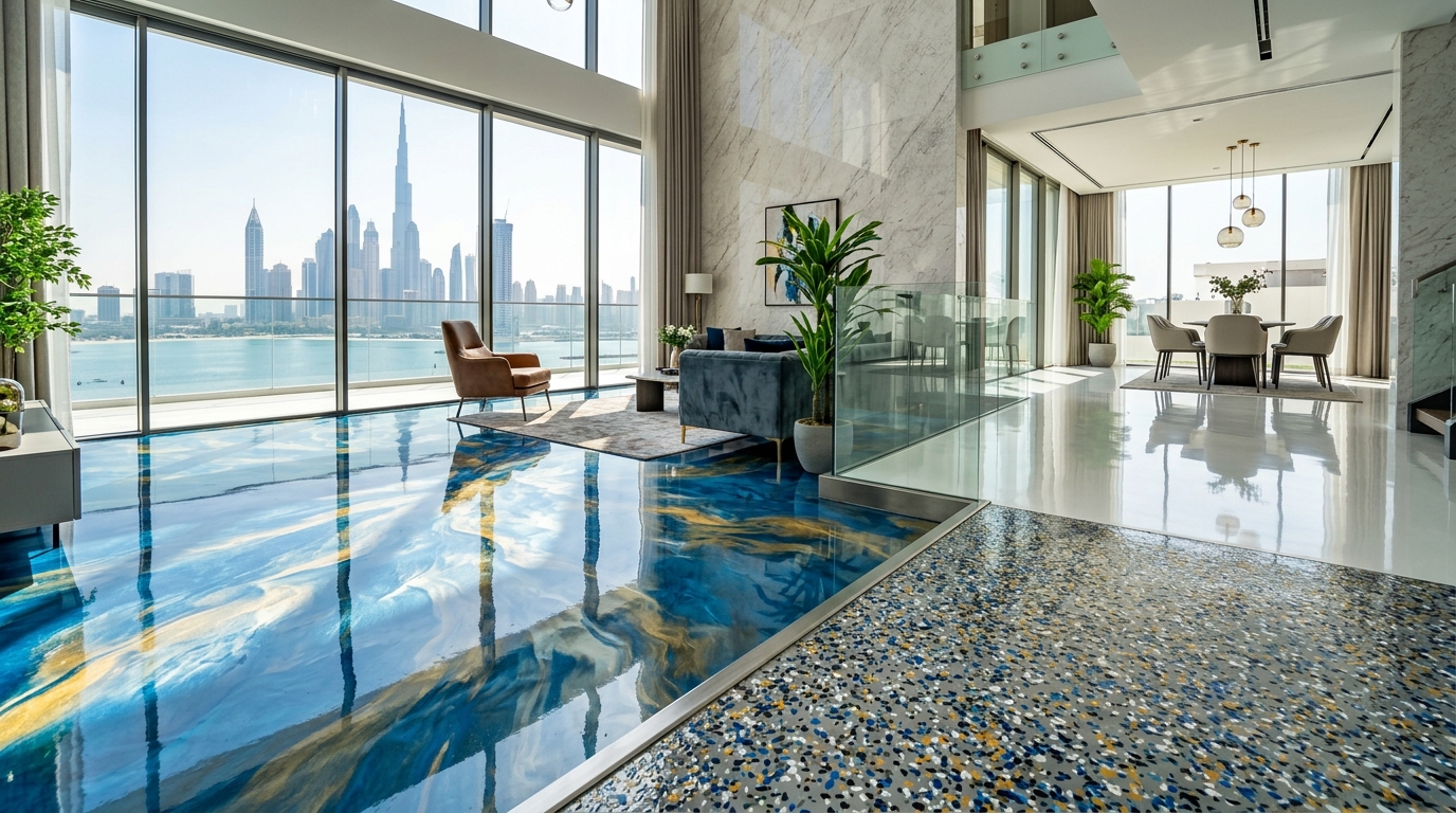 Best Epoxy Flooring Types for Dubai Heat & Humidity