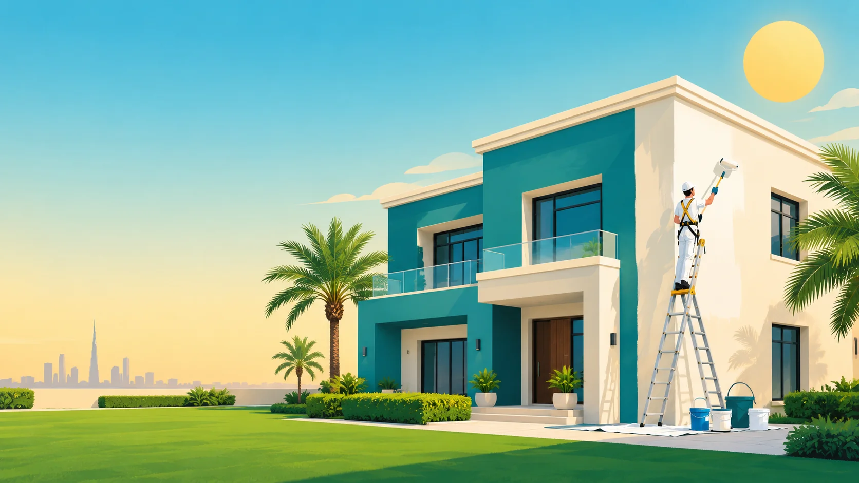 villa painting srvices dubai
